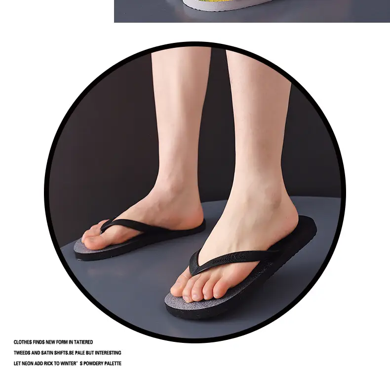 Men's Glitter Flip Flops Summer Non-Slip Beach Wear — feature 18