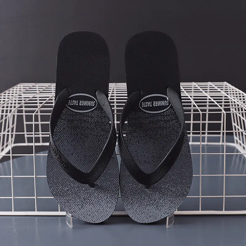 Men's Glitter Flip Flops Summer Non-Slip Beach Wear