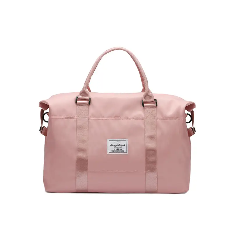 Women's Pink Waterproof Shoulder Bag with Adjustable Strap - Image 9