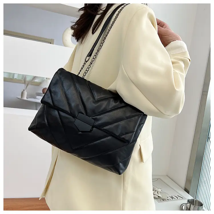 Black Quilted Crossbody Bag for Women 2023 — feature 16