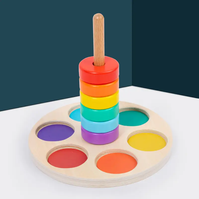 Three-Column Geometry Board for Kids 0-3 Years - Image 14
