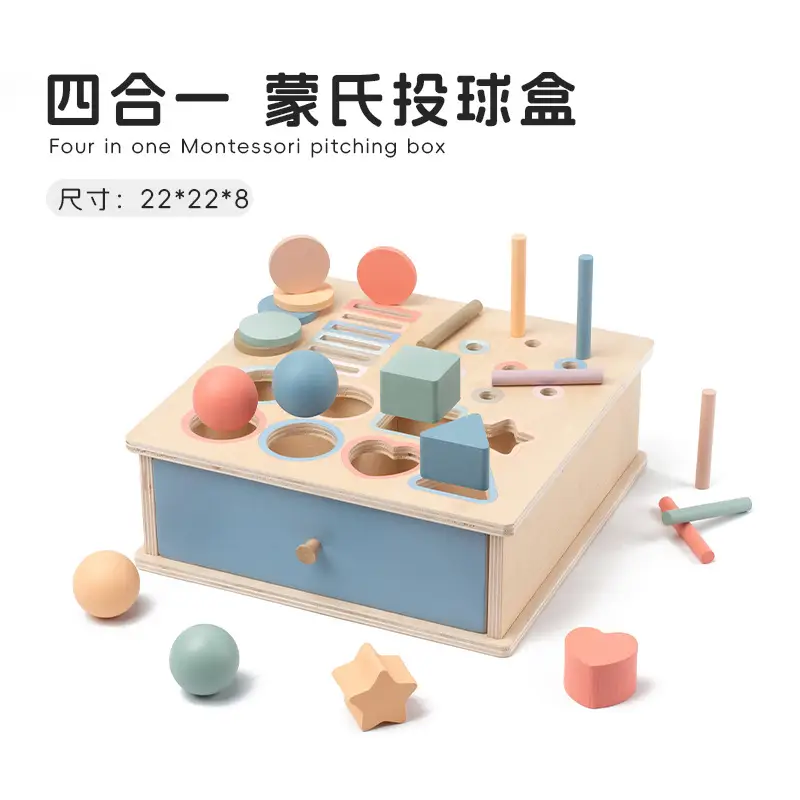 Three-Column Geometry Board for Kids 0-3 Years - Image 40