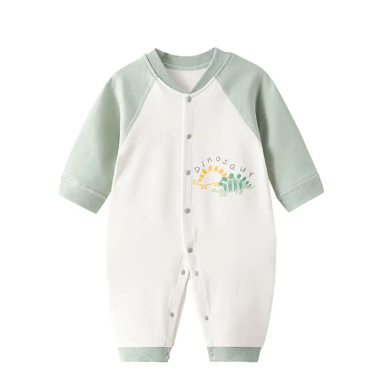 Wuawua Spring Baby Cotton Jumpsuit Pajamas - Image 7