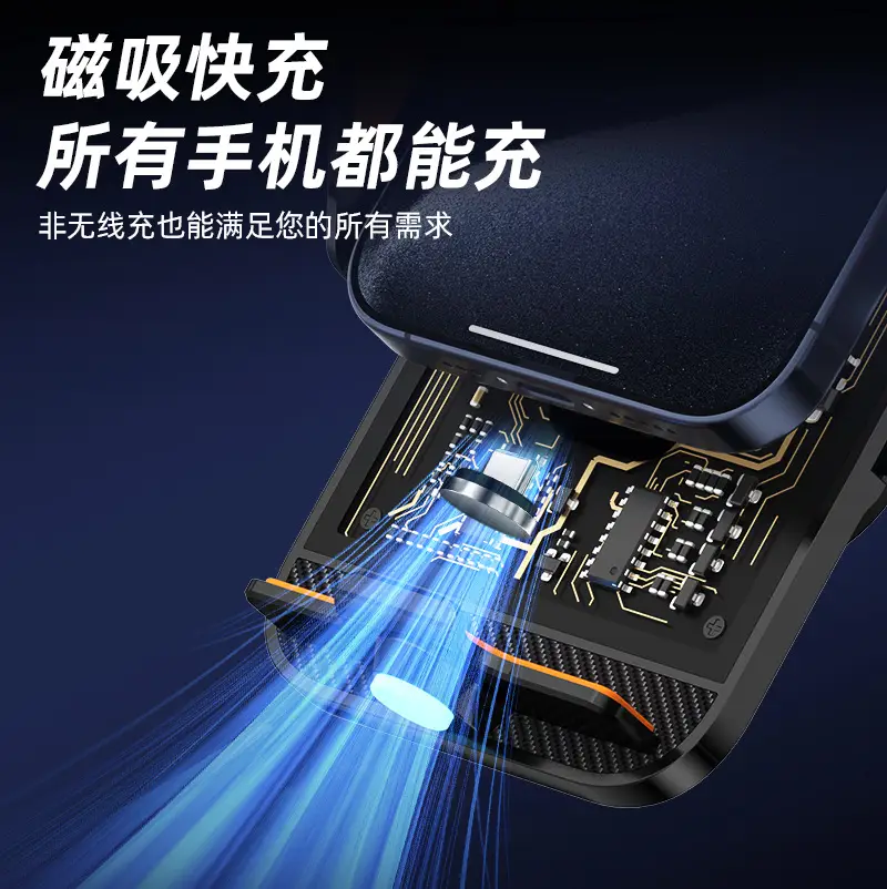 Smart Car Phone Charger with 15W Air Outlet - Image 9