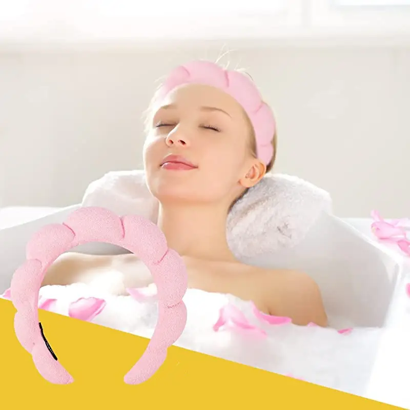 Pink Twist Hairband Set for Women Washable Plush Hair Accessories - Image 24