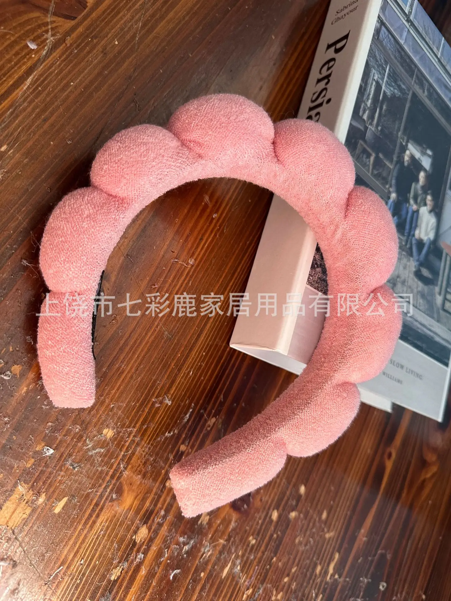 Pink Twist Hairband Set for Women Washable Plush Hair Accessories - Image 14