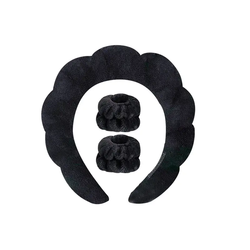Pink Twist Hairband Set for Women Washable Plush Hair Accessories - Image 18