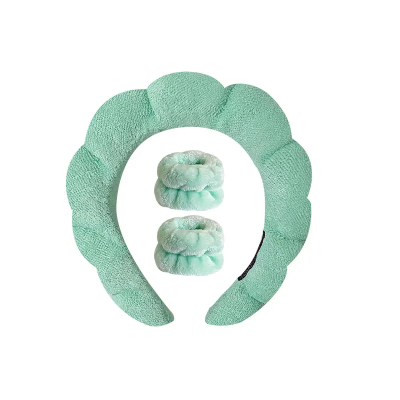 Pink Twist Hairband Set for Women Washable Plush Hair Accessories - Image 19