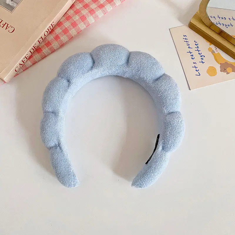 Pink Twist Hairband Set for Women Washable Plush Hair Accessories - Image 3