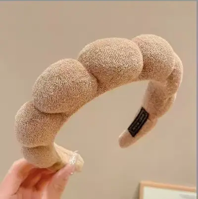 Pink Twist Hairband Set for Women Washable Plush Hair Accessories - Image 6