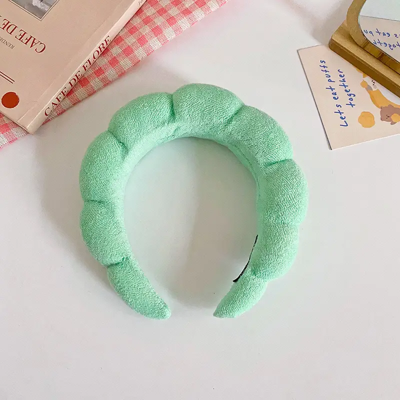 Pink Twist Hairband Set for Women Washable Plush Hair Accessories - Image 8