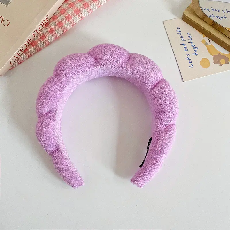 Pink Twist Hairband Set for Women Washable Plush Hair Accessories - Image 9