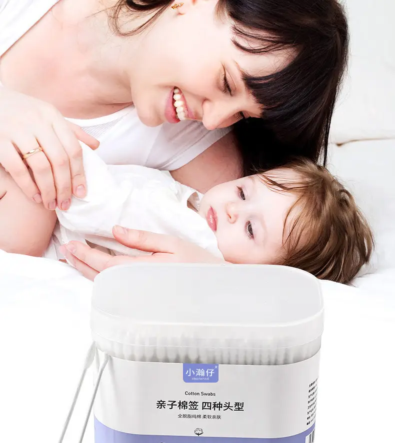 Double Head Cotton Swabs 450 Family Baby Ear Cleaning — feature 14