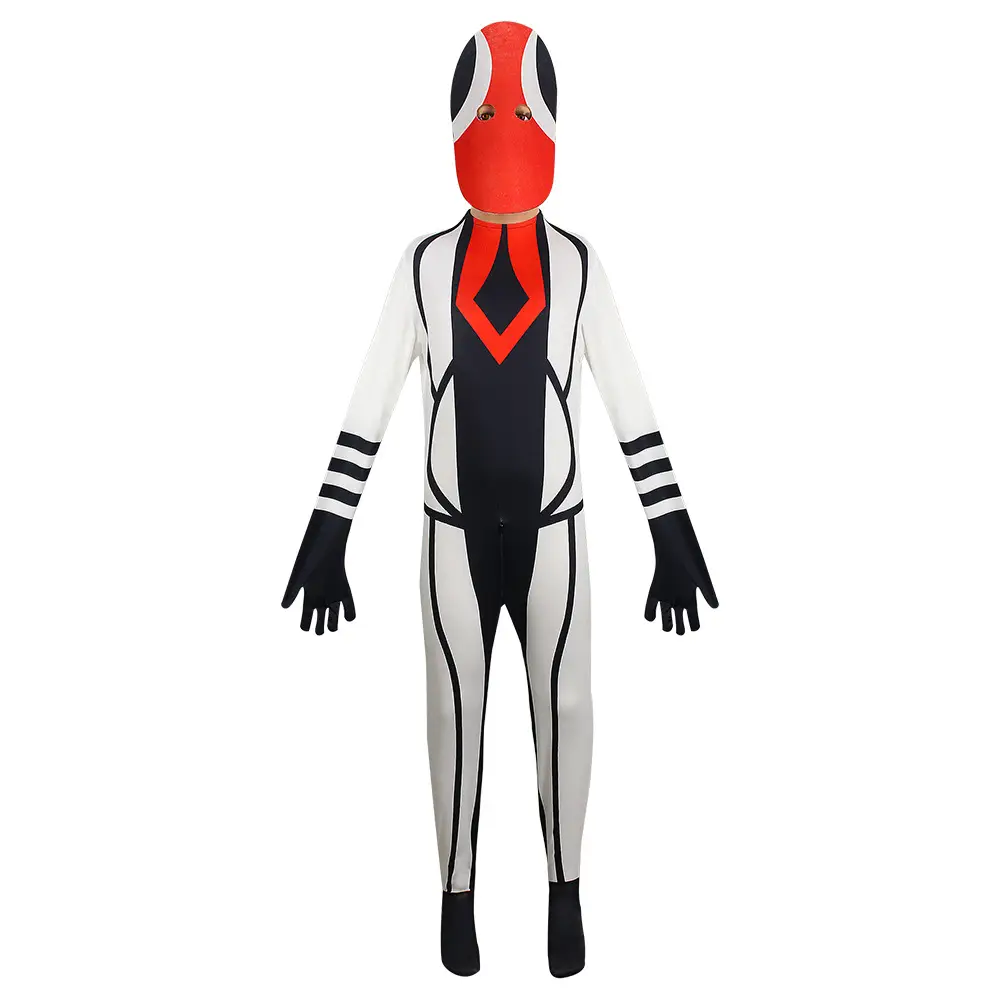Halloween Rainbow Monster Jumpsuit Costume for Kids