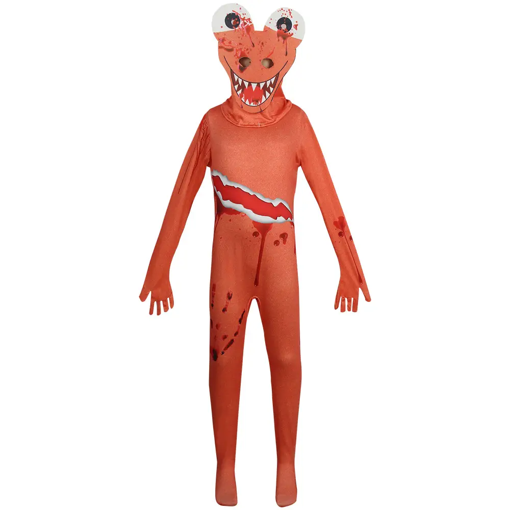 Halloween Rainbow Monster Jumpsuit Costume for Kids