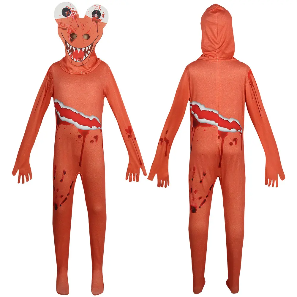 Halloween Rainbow Monster Jumpsuit Costume for Kids