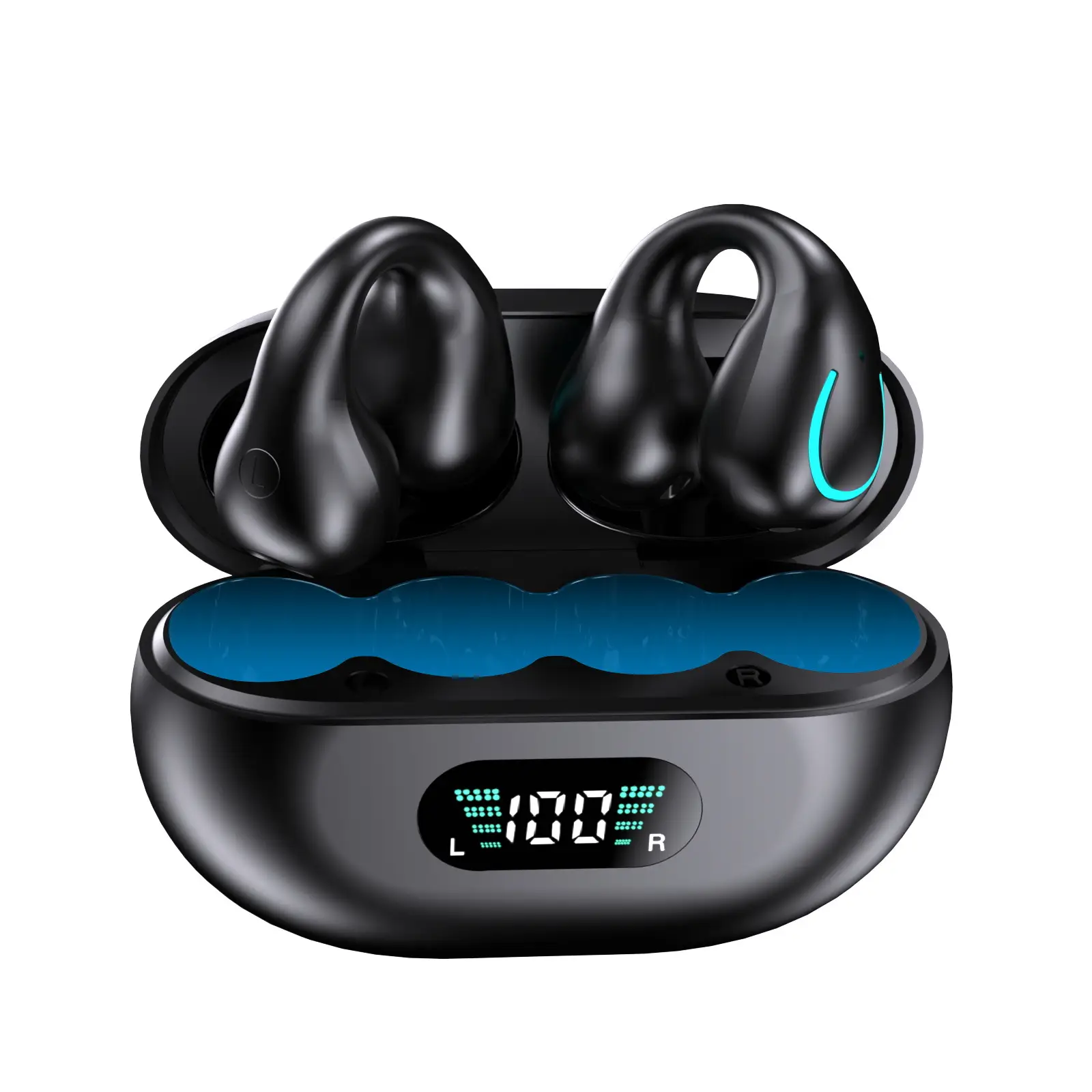 Wireless Bluetooth Headset 24H Life Android Non-Ear - Image 9