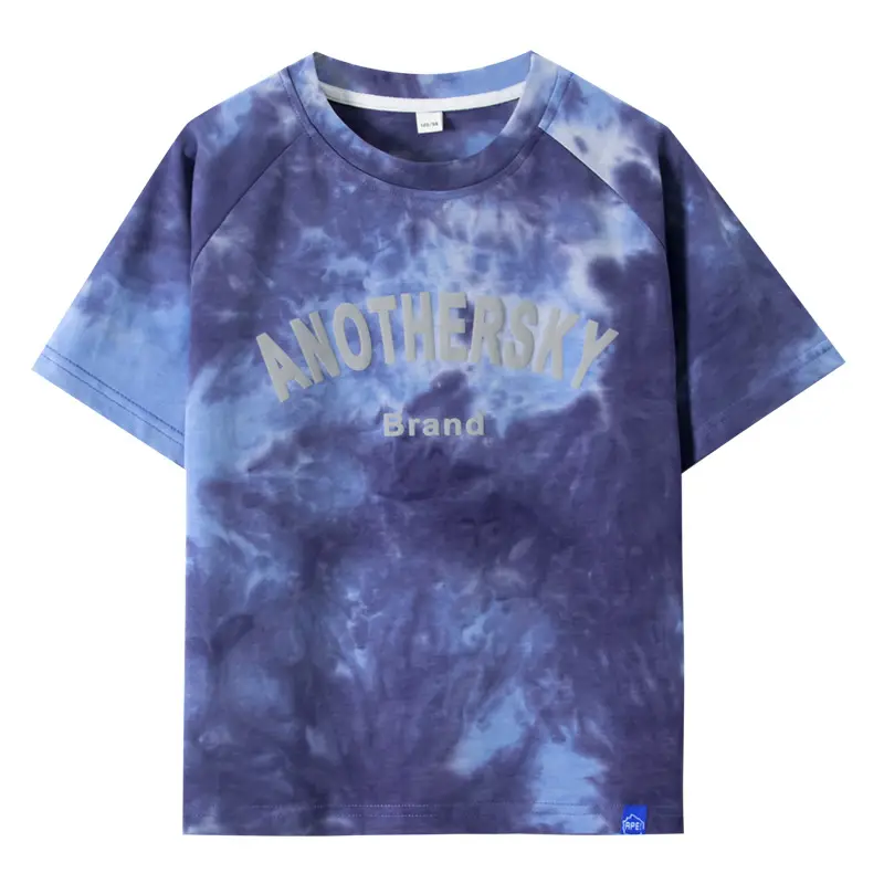 Trendy Tie-Dye Boys T-Shirt Summer Dress 2025 - Image 6