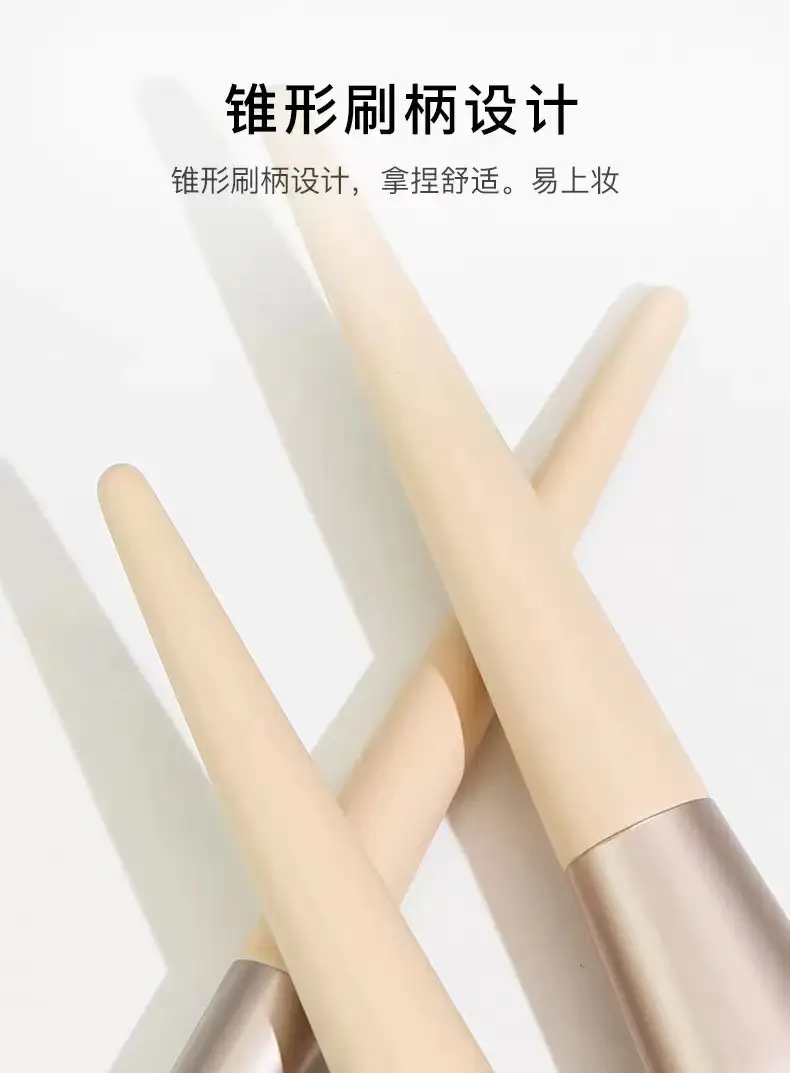 12-Piece Makeup Brush Set Soft Animal Hair for Blush & Concealer β feature 9