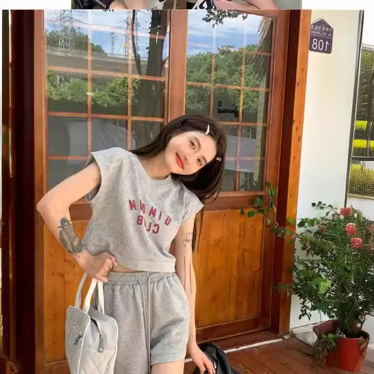 Women 2-Piece Casual Shorts Set Summer 2023 - Image 6