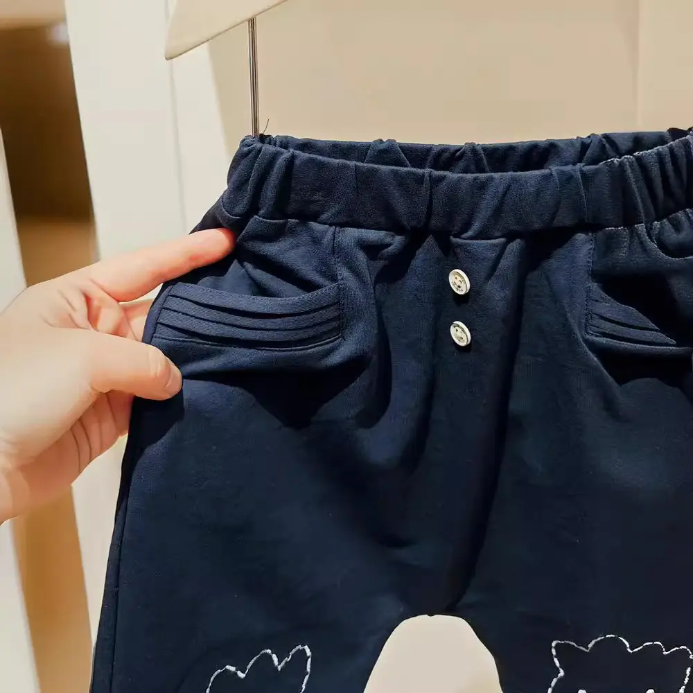 Alu Small Umbrella Summer Kids Shorts Navy Blue - Image 4