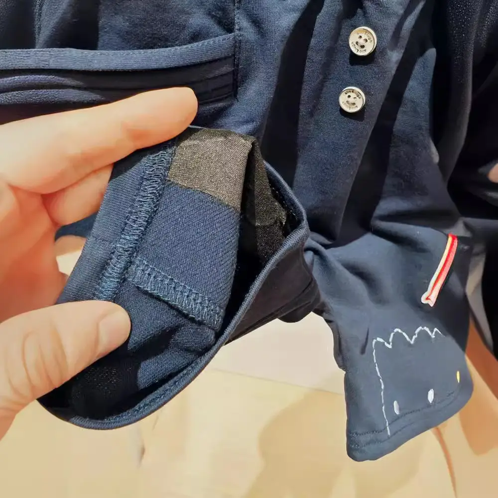 Alu Small Umbrella Summer Kids Shorts Navy Blue - Image 6