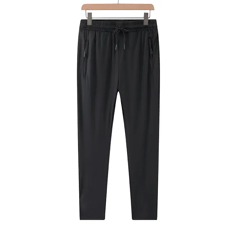 Men's Ice Silk Pants Large Summer Breathable Thin - Image 9