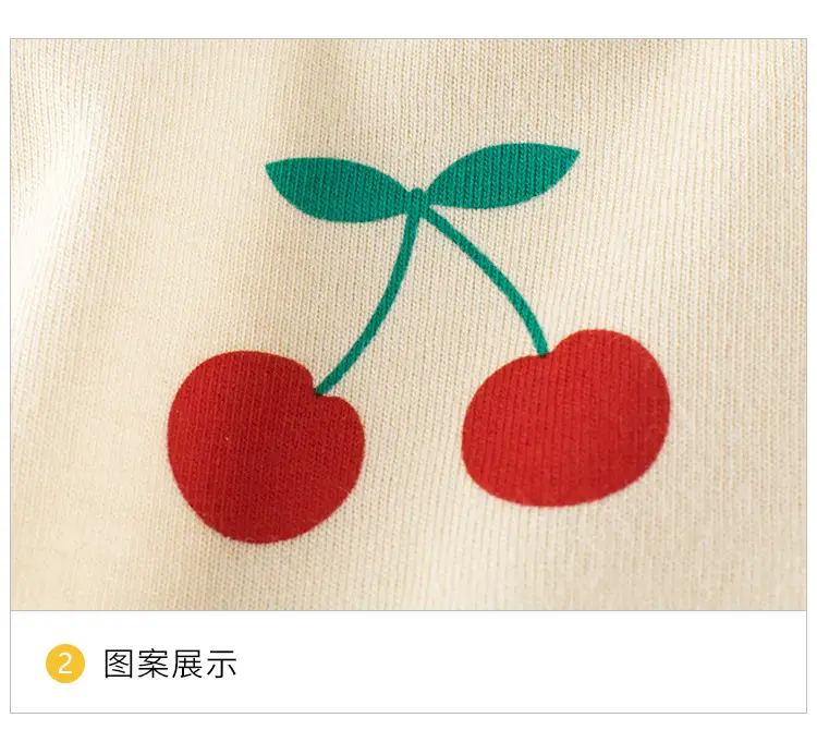 Women Printed T-Shirt Cream Short Sleeve Summer — feature 6