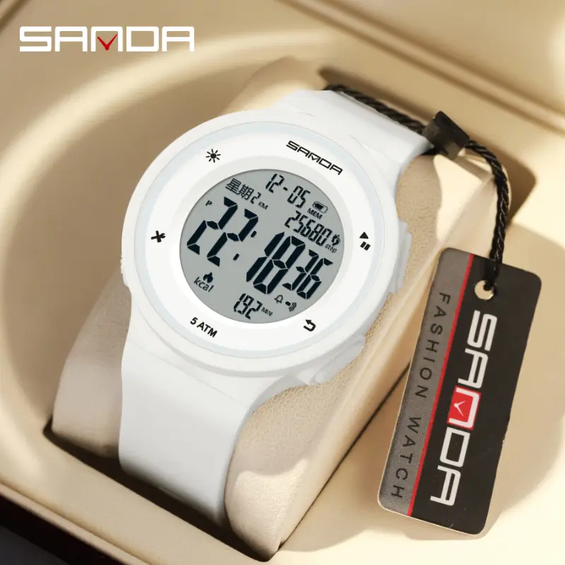 Sanda Step Calorie Multifunctional Outdoor Sports Watch for Men - Image 8