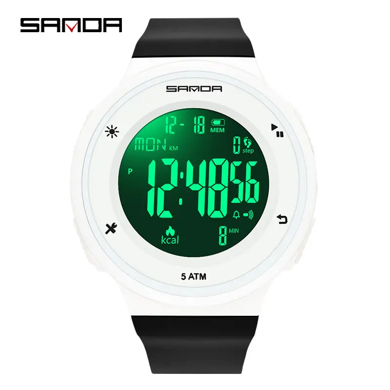 Sanda Step Calorie Multifunctional Outdoor Sports Watch for Men - Image 4