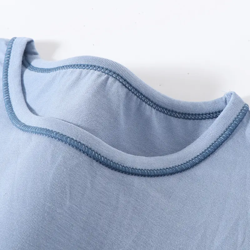 Children's Short Sleeve T-Shirt Grey Net Summer Wear