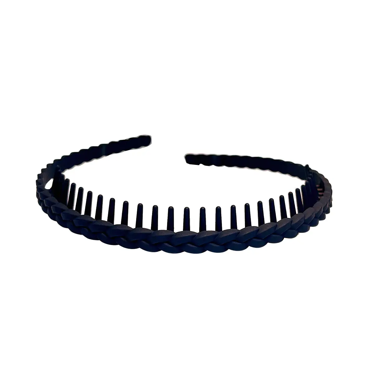 Color Frosted Toothed Hairbands for Women - Image 15