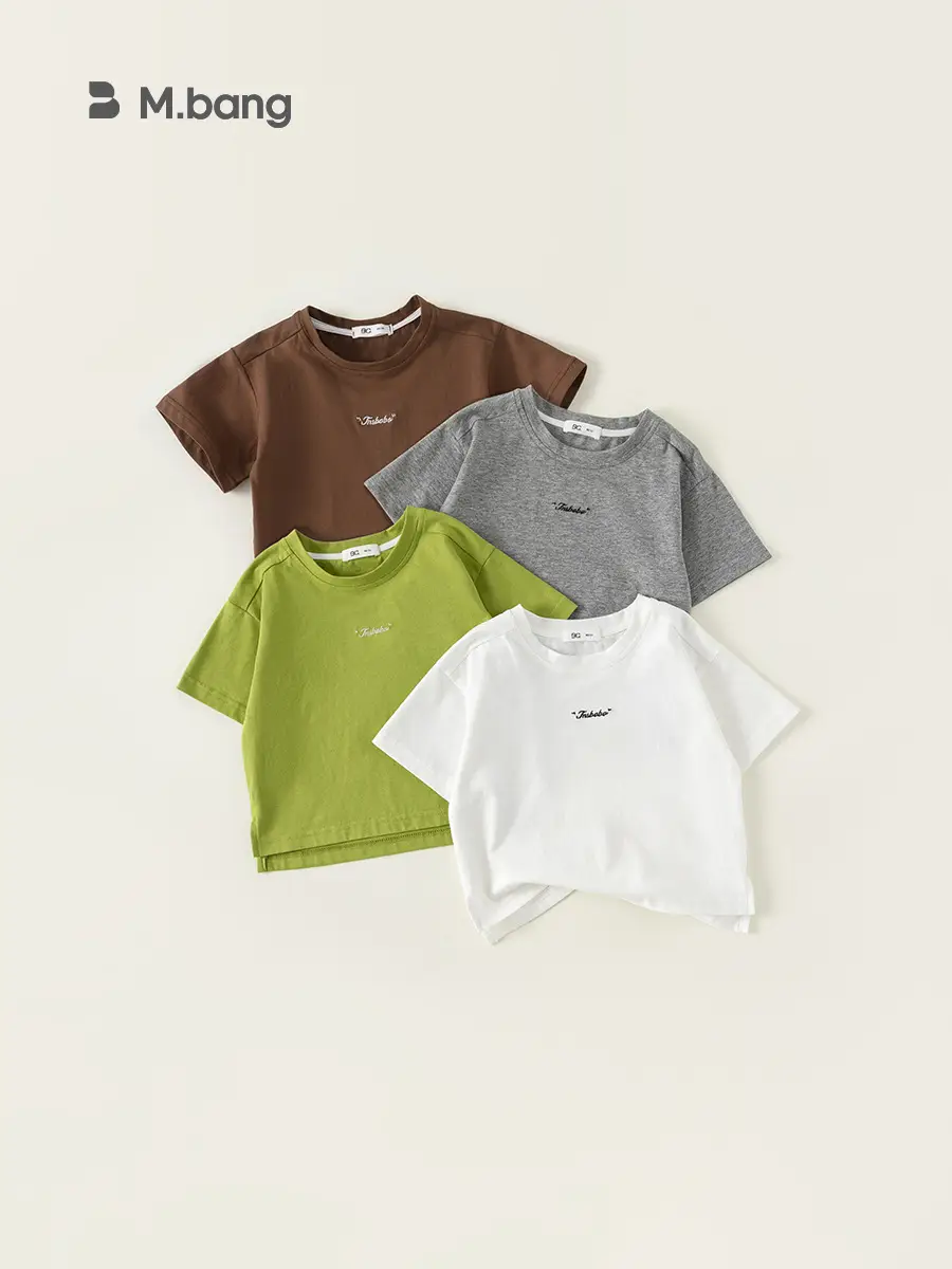Kids Cotton T-Shirt Pink Yellow Central Role - Image 4