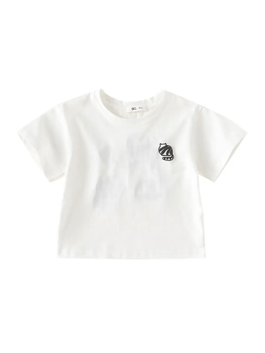 Kids Cotton T-Shirt Pink Yellow Central Role - Image 8