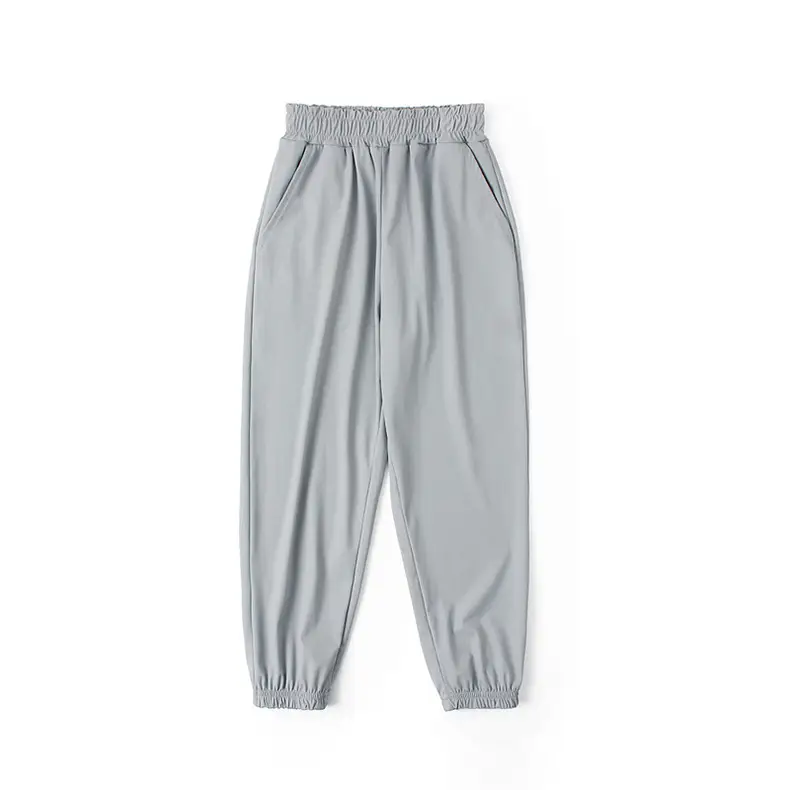 Summer Korean Style Gray Trousers for Girls — feature 42