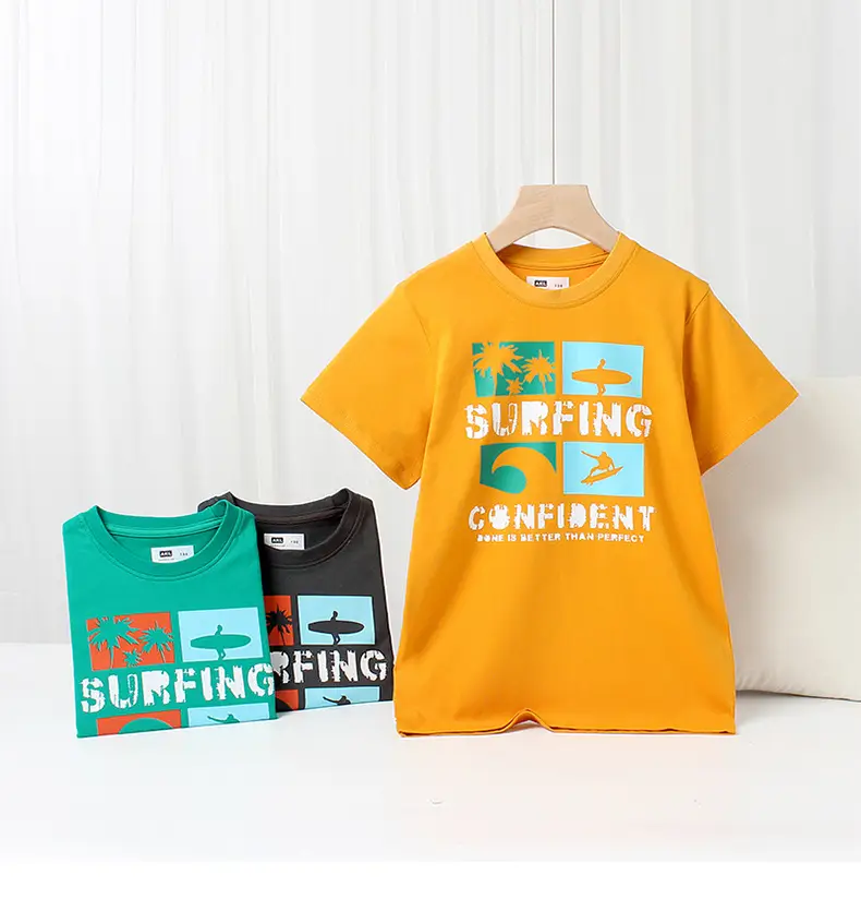 Kids Cotton Sports Shorts Set Summer Korean Style — feature 34