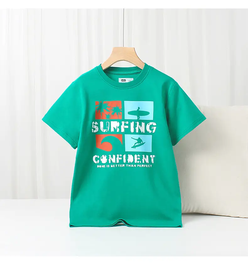 Kids Cotton Sports Shorts Set Summer Korean Style — feature 39