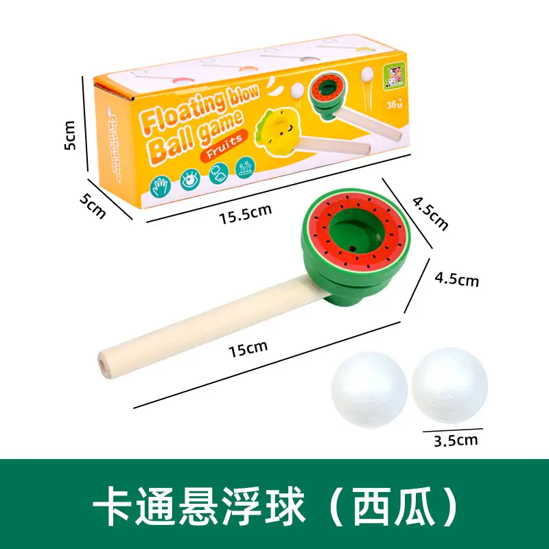 Wooden Blow Ball Magic Toy for Kids 80s Classic - Image 11