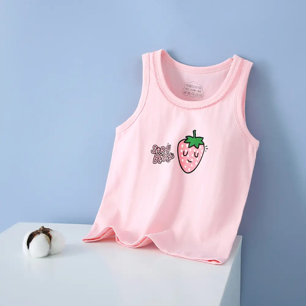 Summer Cotton Baby Vests Korean Style Class A