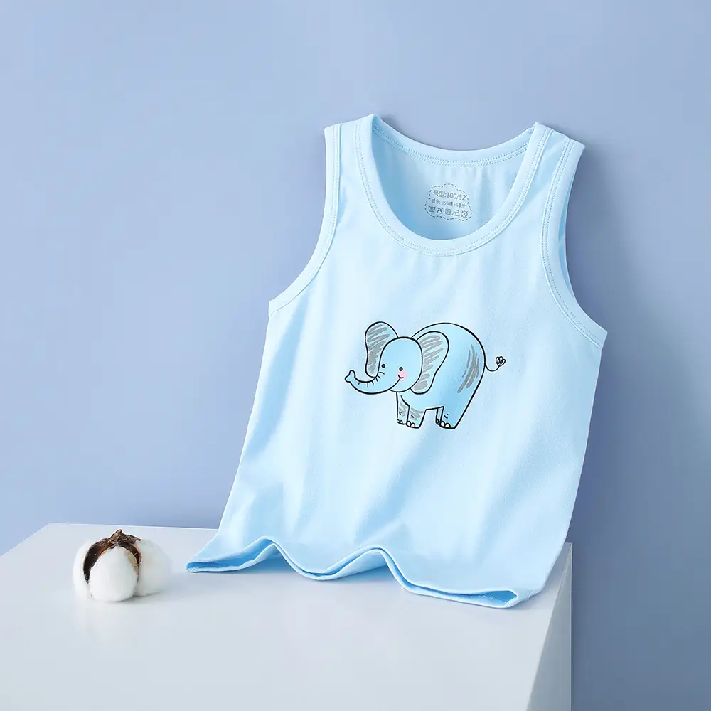 Summer Cotton Baby Vests Korean Style Class A