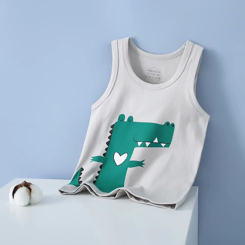 Summer Cotton Baby Vests Korean Style Class A
