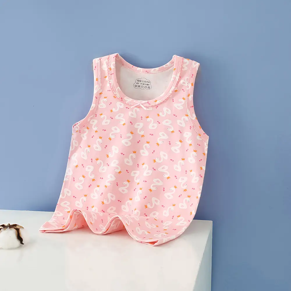 Summer Cotton Baby Vests Korean Style Class A