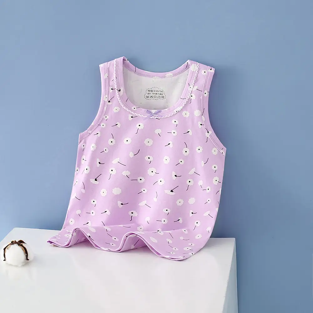 Summer Cotton Baby Vests Korean Style Class A