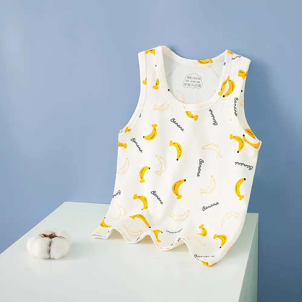 Summer Cotton Baby Vests Korean Style Class A