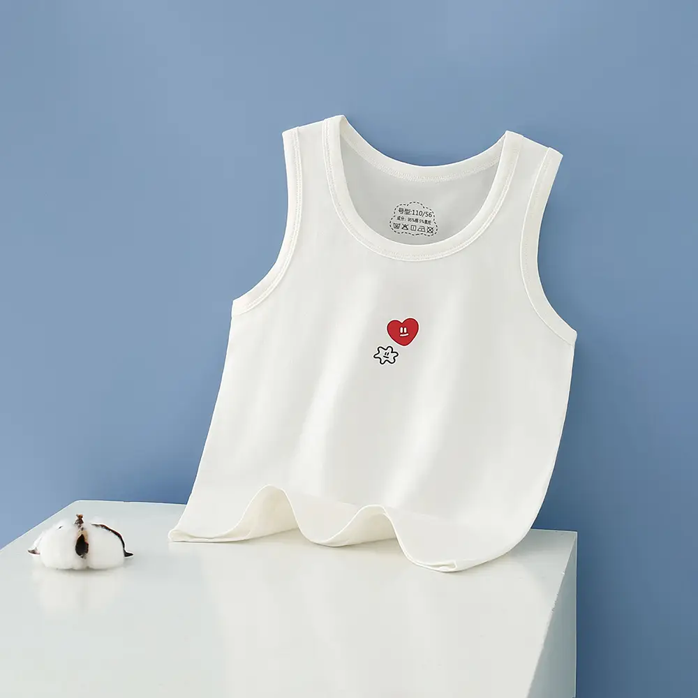 Summer Cotton Baby Vests Korean Style Class A