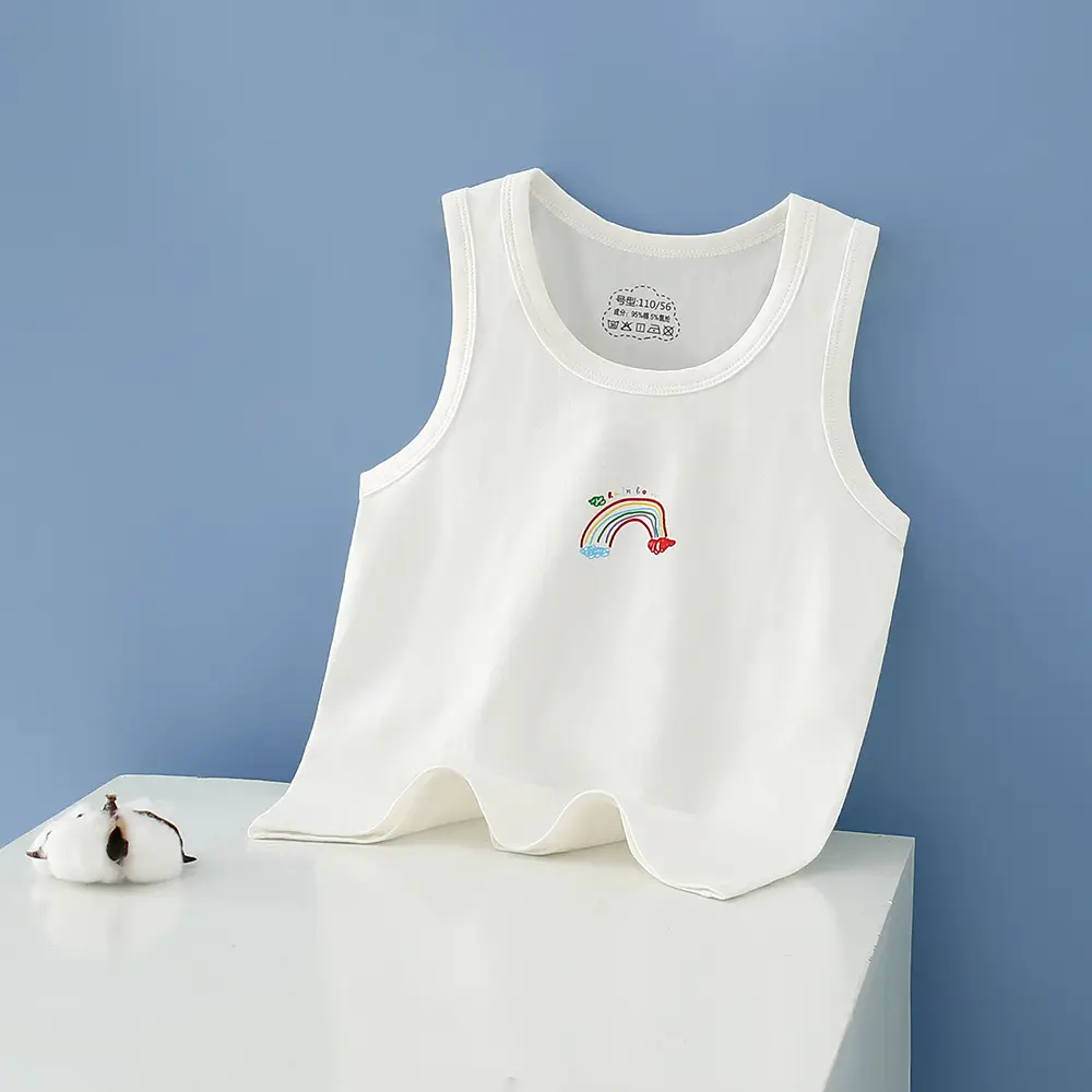 Summer Cotton Baby Vests Korean Style Class A