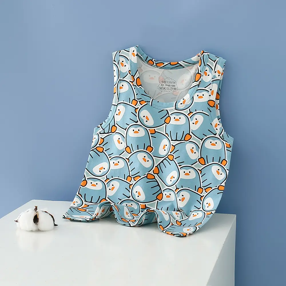 Summer Cotton Baby Vests Korean Style Class A