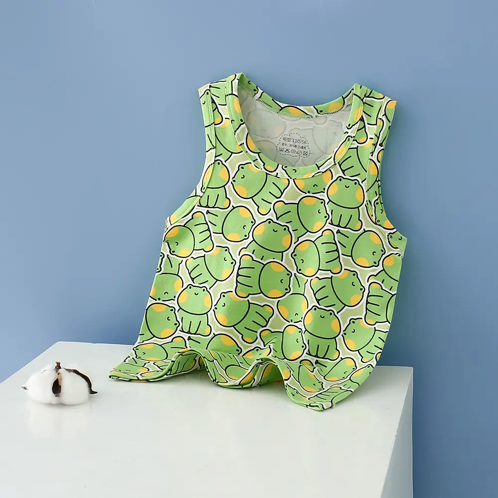 Summer Cotton Baby Vests Korean Style Class A