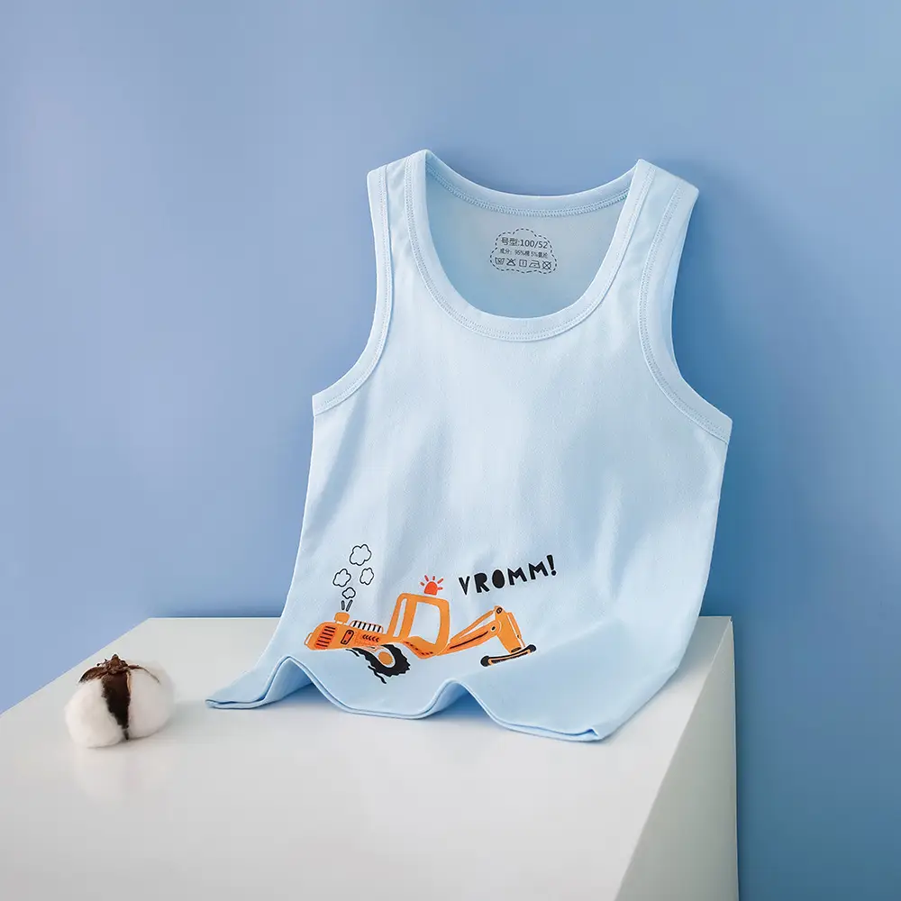 Summer Cotton Baby Vests Korean Style Class A