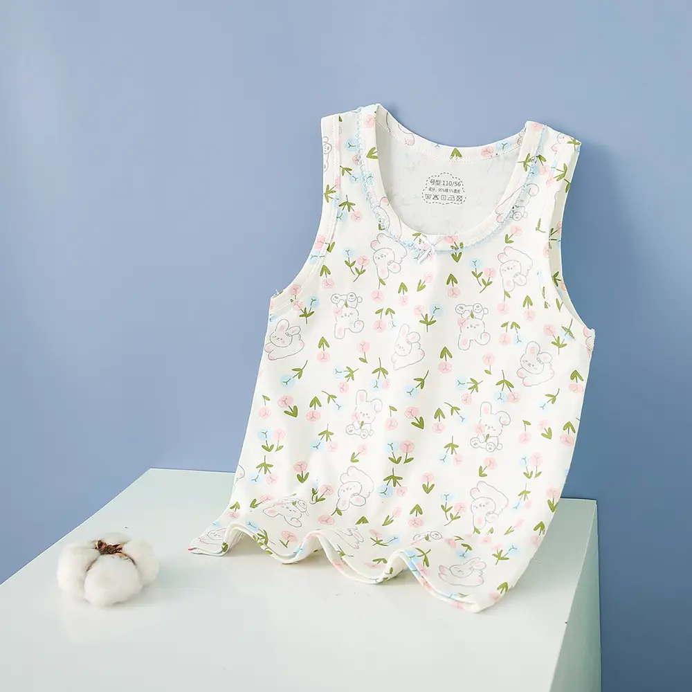 Summer Cotton Baby Vests Korean Style Class A